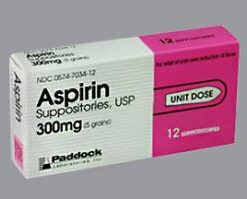 Aspirin Rectal Image