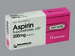 Aspirin Rectal Image