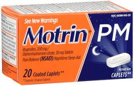 MOTRIN PM Oral Pill Image