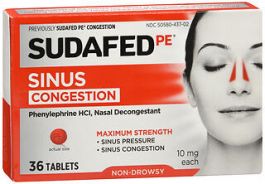 SUDAFED PE Oral Pill Image