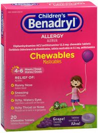 BENADRYL Chewable Image