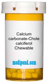 Calcium carbonate-Cholecalciferol Chewable Image