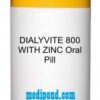 DIALYVITE 800 WITH ZINC Oral Pill Image