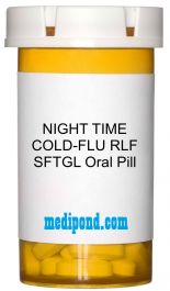 NIGHT TIME COLD-FLU RLF SFTGL Oral Pill Image